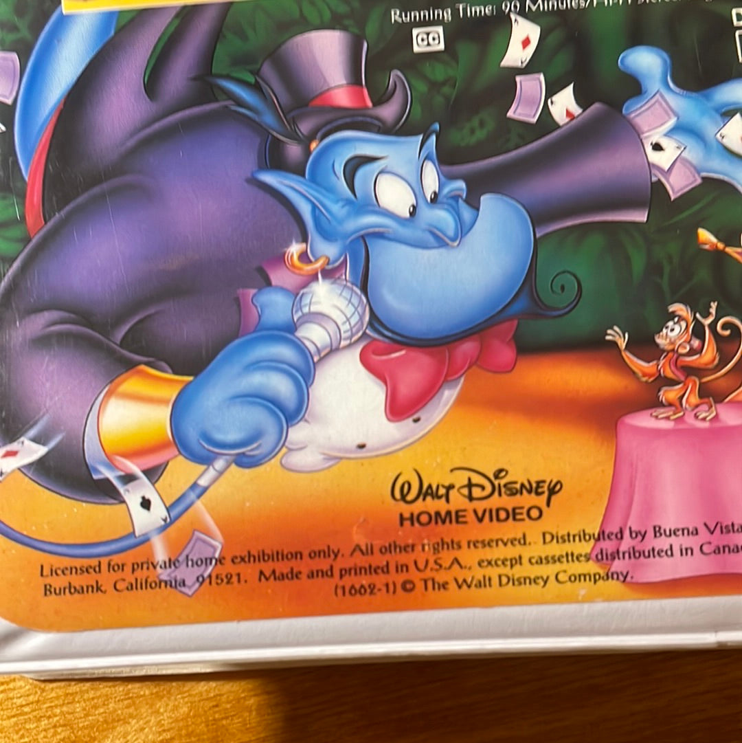 Aladdin VHS# 1662 - Black Diamond Edition