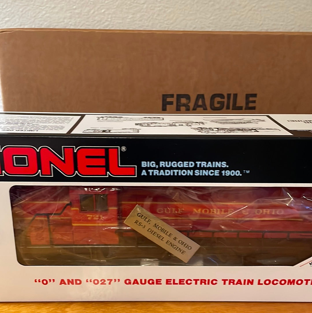 Gulf Mobile And Ohio RS3 - Lionel Diesel Engine No. 6-18554
