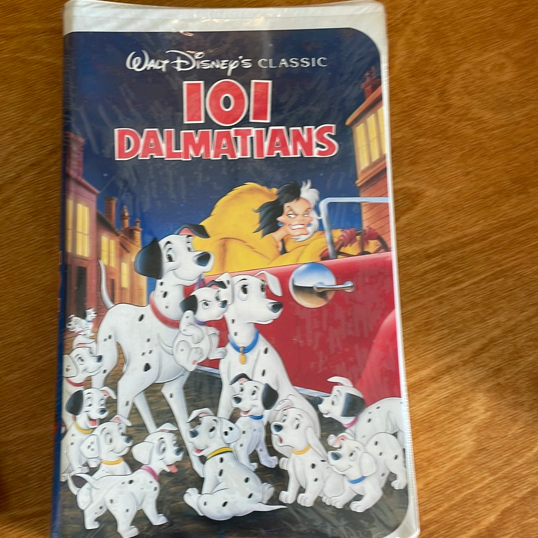 101 Dalmatians VHS # 1263 Black Diamond Edition.