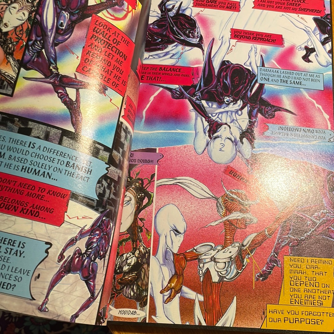 There are Aliens Among Us - The Outsiders Comic Books
