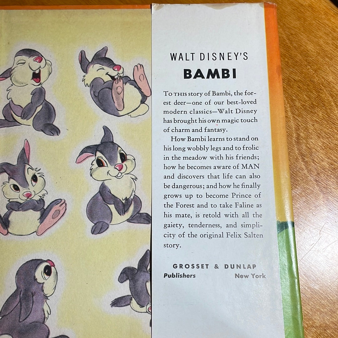 Walt Disney' s Thumper - 1942 by Publishers Grosset & Dunlap