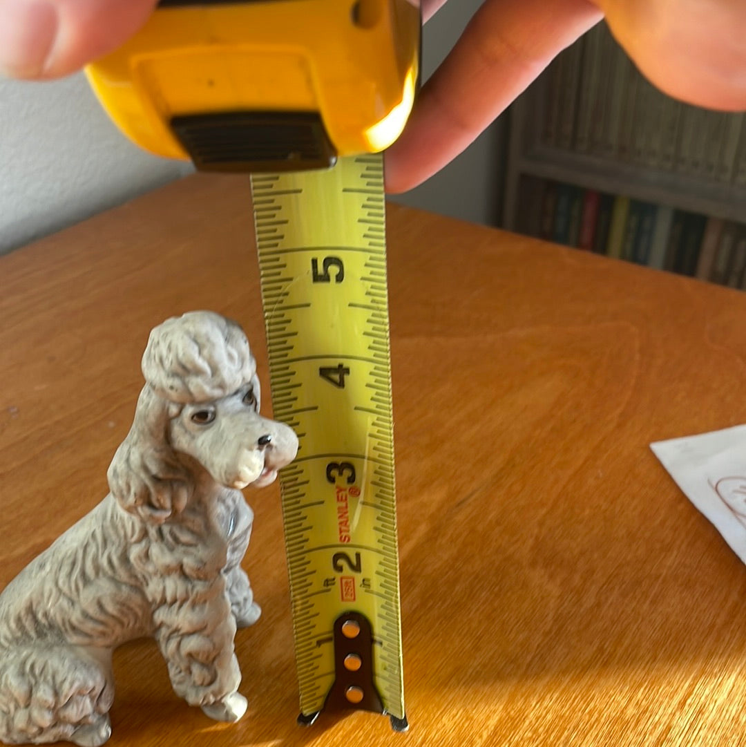 Poodle Dog - Vintage Porcelain