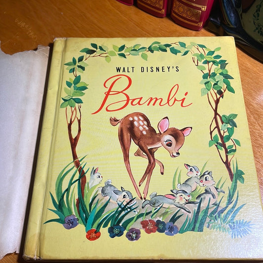 Walt Disney's Bambi - 1942 Publishers Grosset & Dunlap