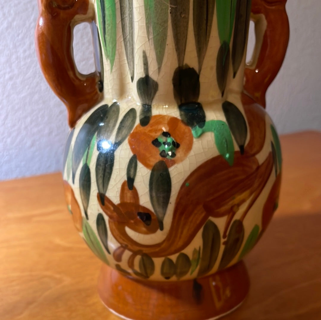 Mid Century T. S. Japanese Vase
