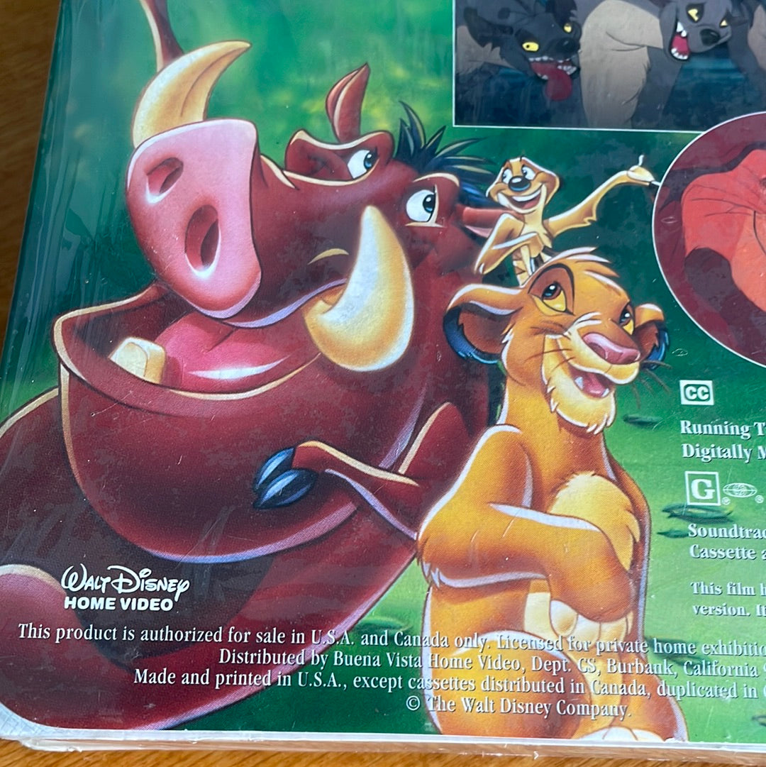 The Lion King VHS - A Walt Disney Masterpiece Collection.