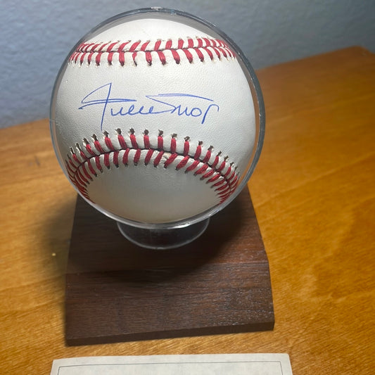 Willie Mays Autograph Baseball Ball