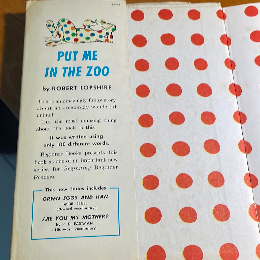 Put Me in the Zoo - By Robert Lopshire