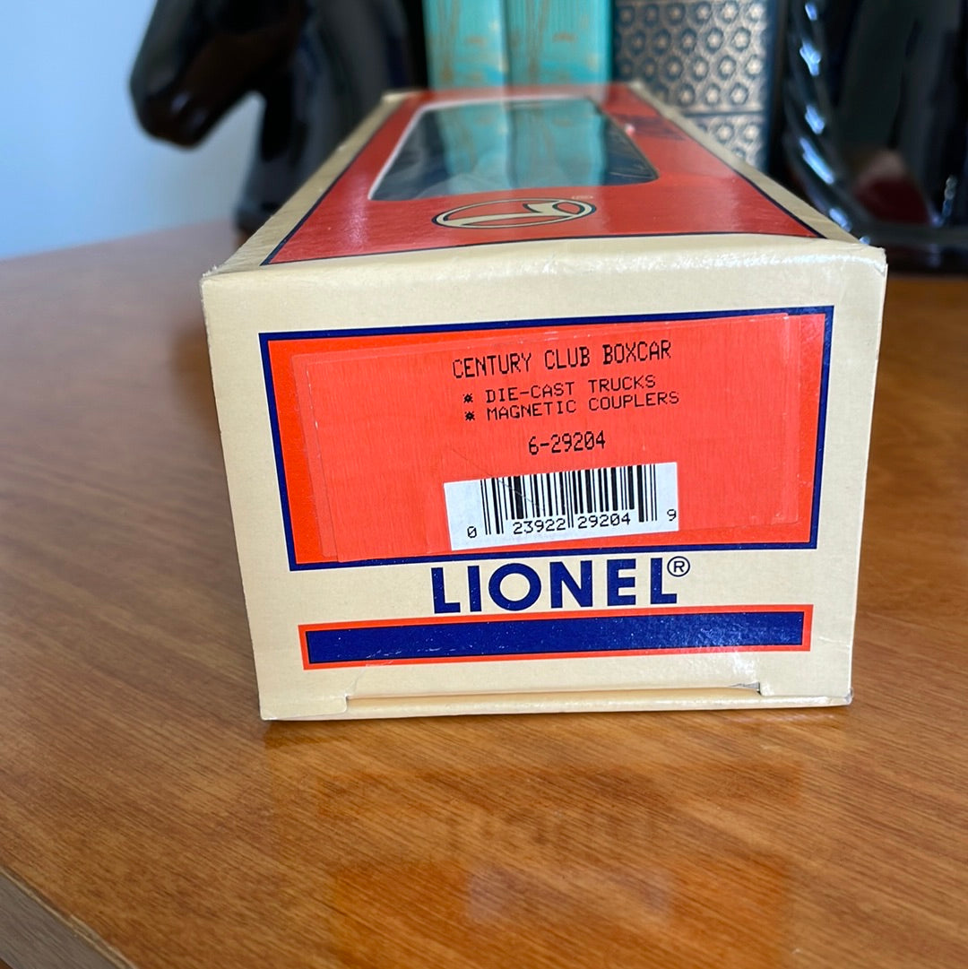 Lionel Century Club Box Car - Model 6-29204