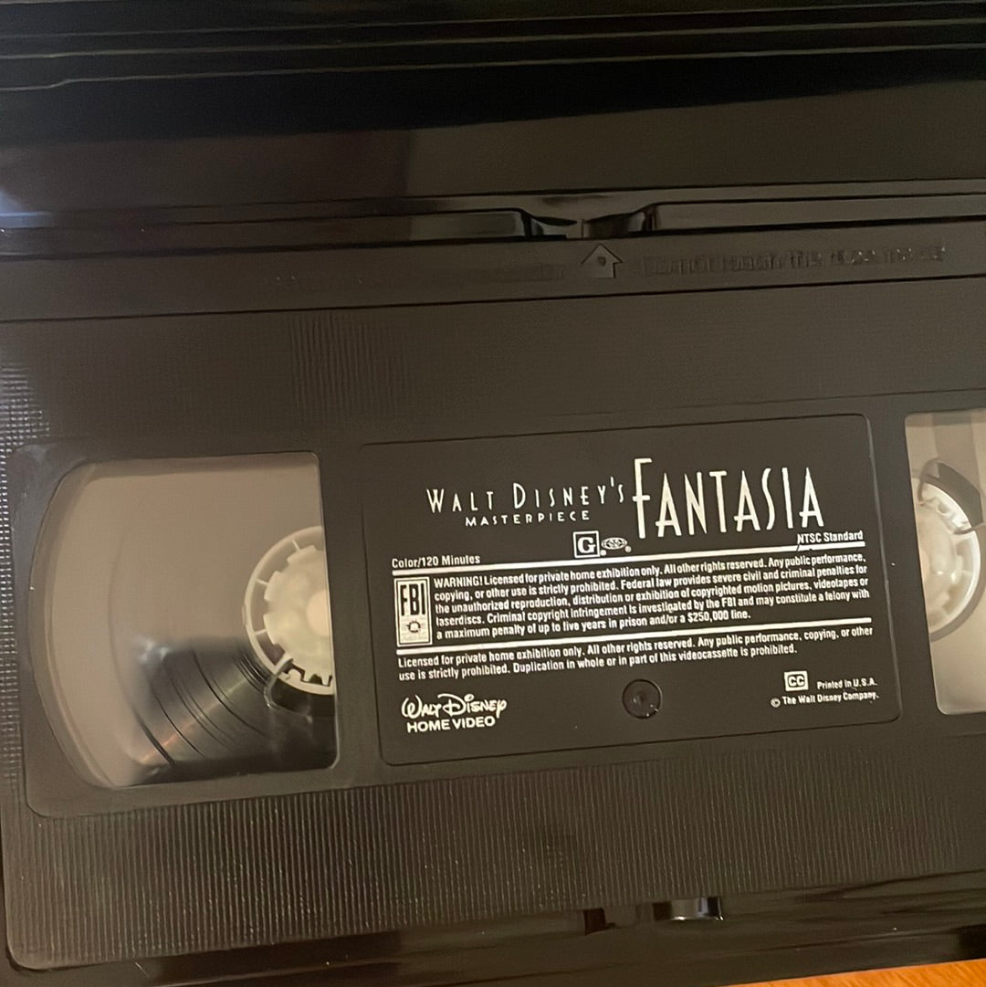 Fantasia 1991 VHS #1132/ Walt Disney's Masterpiece