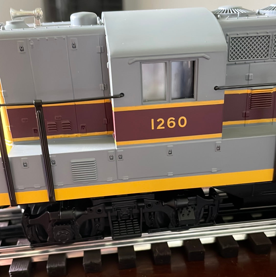 MTH 20-2173-1 Erie Lackawanna GP9 Diesel Engine W/PS1.0#1260 - 3-Rail VG/Box