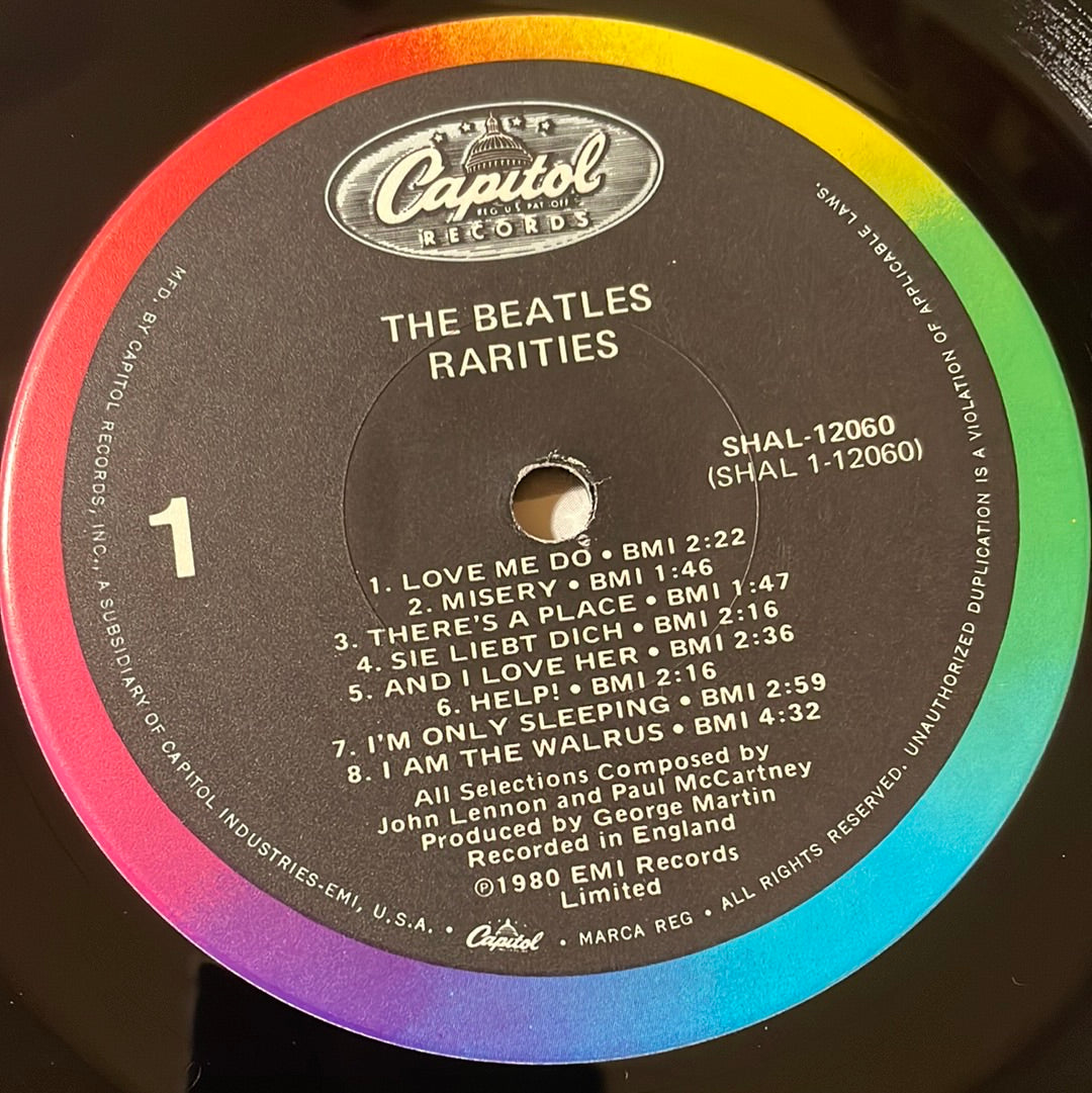 The Beatles Rarities - 1980 Love Me Do/ Penny Lane