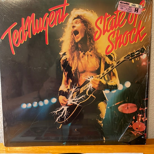 Ted Nugent 1979 Vinyl Record - State Of Shock