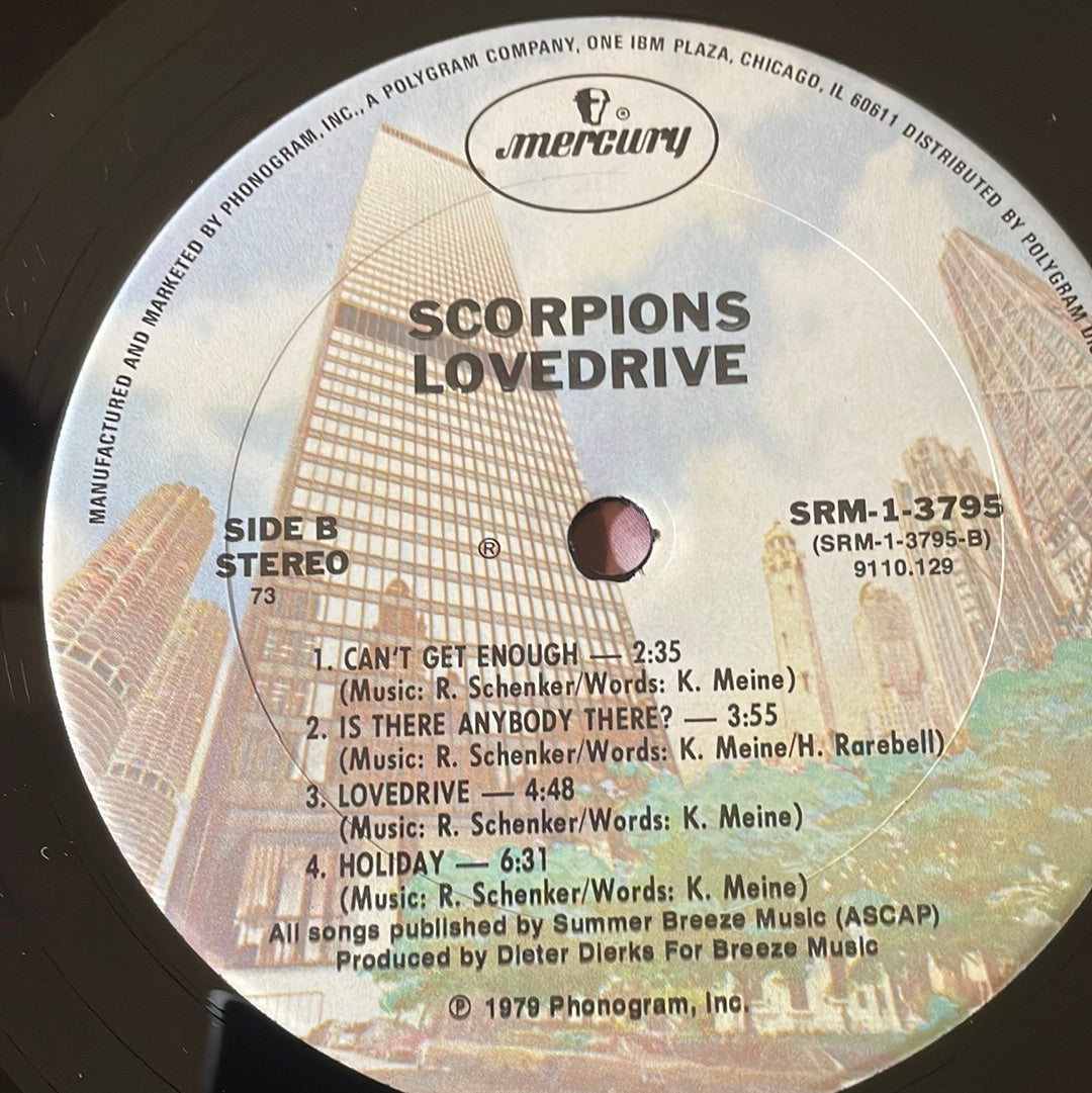 Scorpions - Love Drive 1979 Album (c) by Mercury