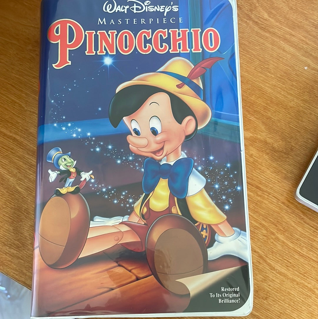 Pinocchio VHS #239 Walt Disney