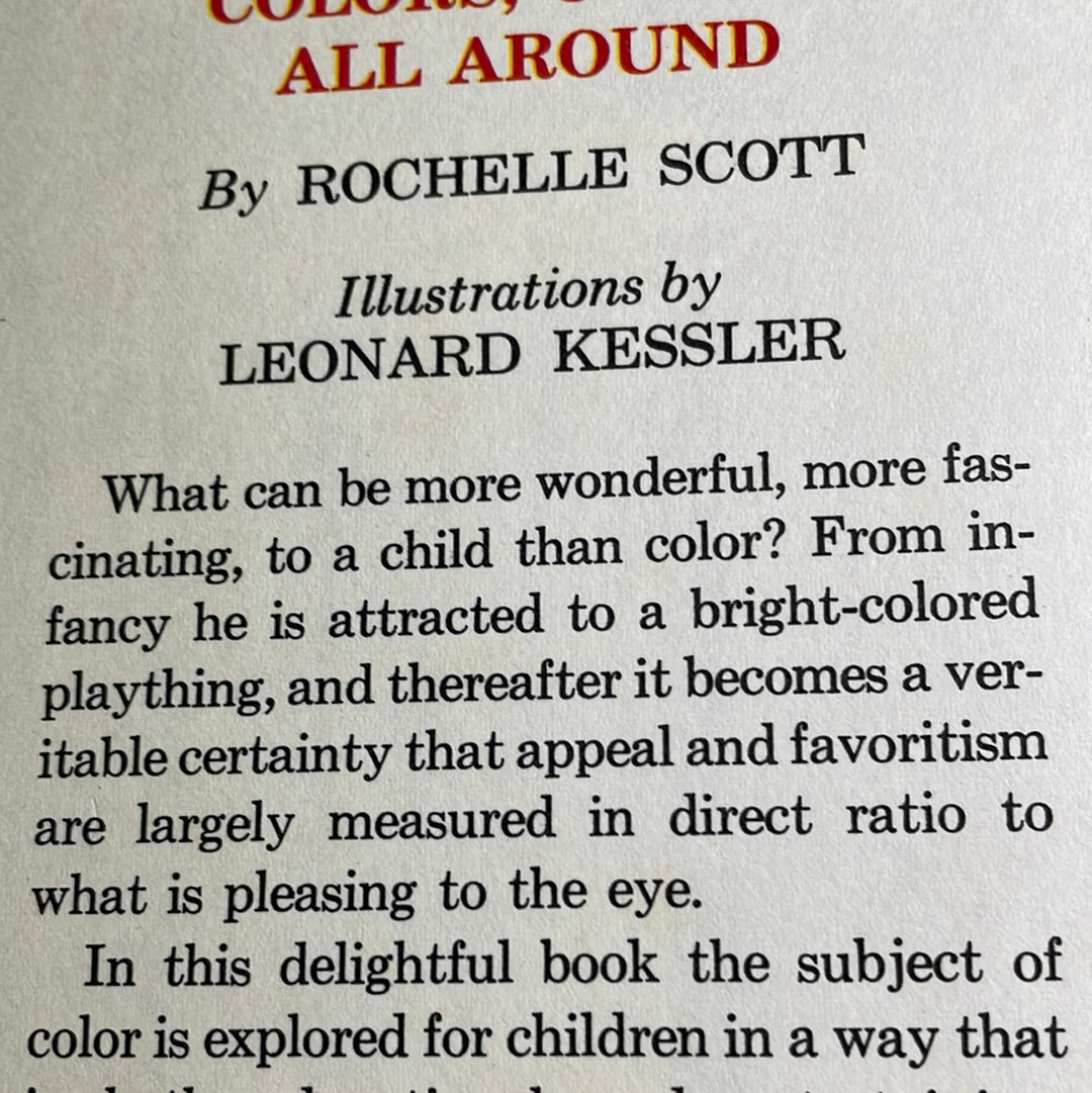 Color Color All Around - By Rochelle Scott