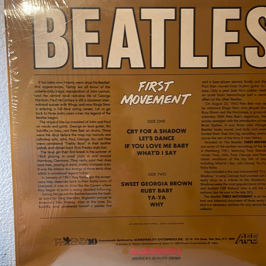 Beatles First Movement - 1982 (c)(P) Phoenix10 Ent.