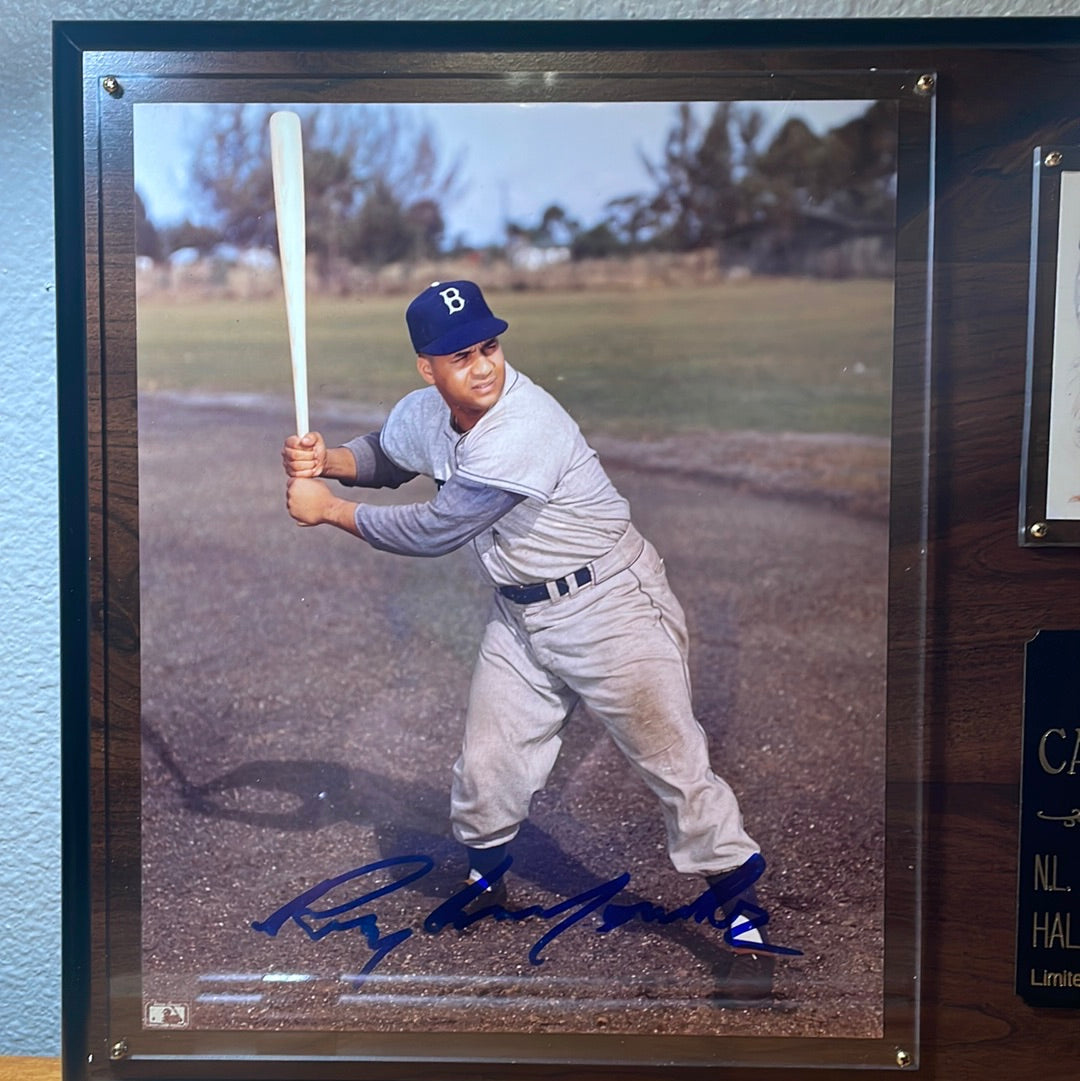 Roy Campanella Autograph - Hall Of Fame 1969