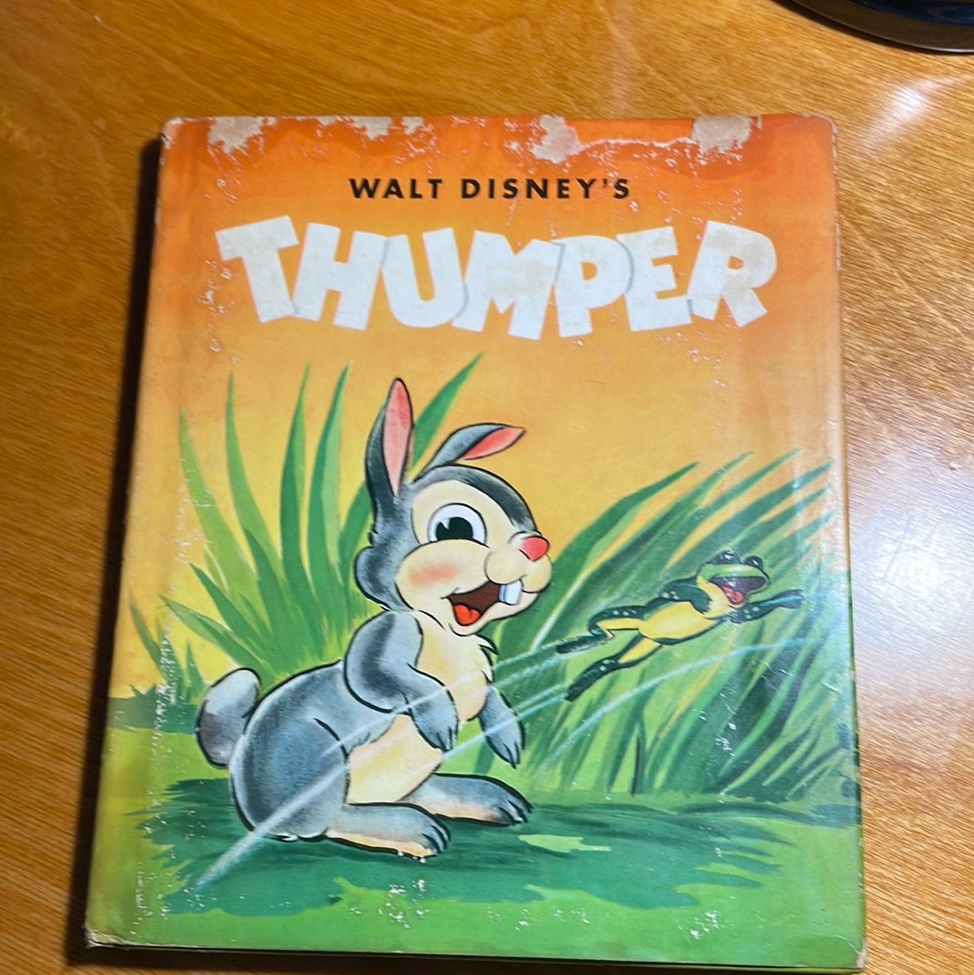 Walt Disney' s Thumper - 1942 by Publishers Grosset & Dunlap