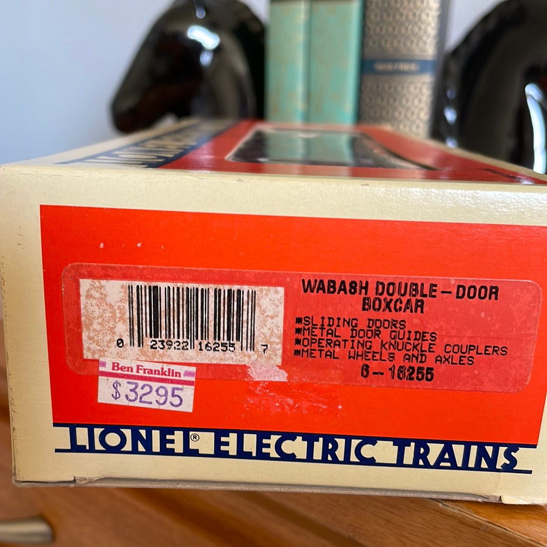 Lionel Wabash Double Door  Box Car - Model No. 6-16255