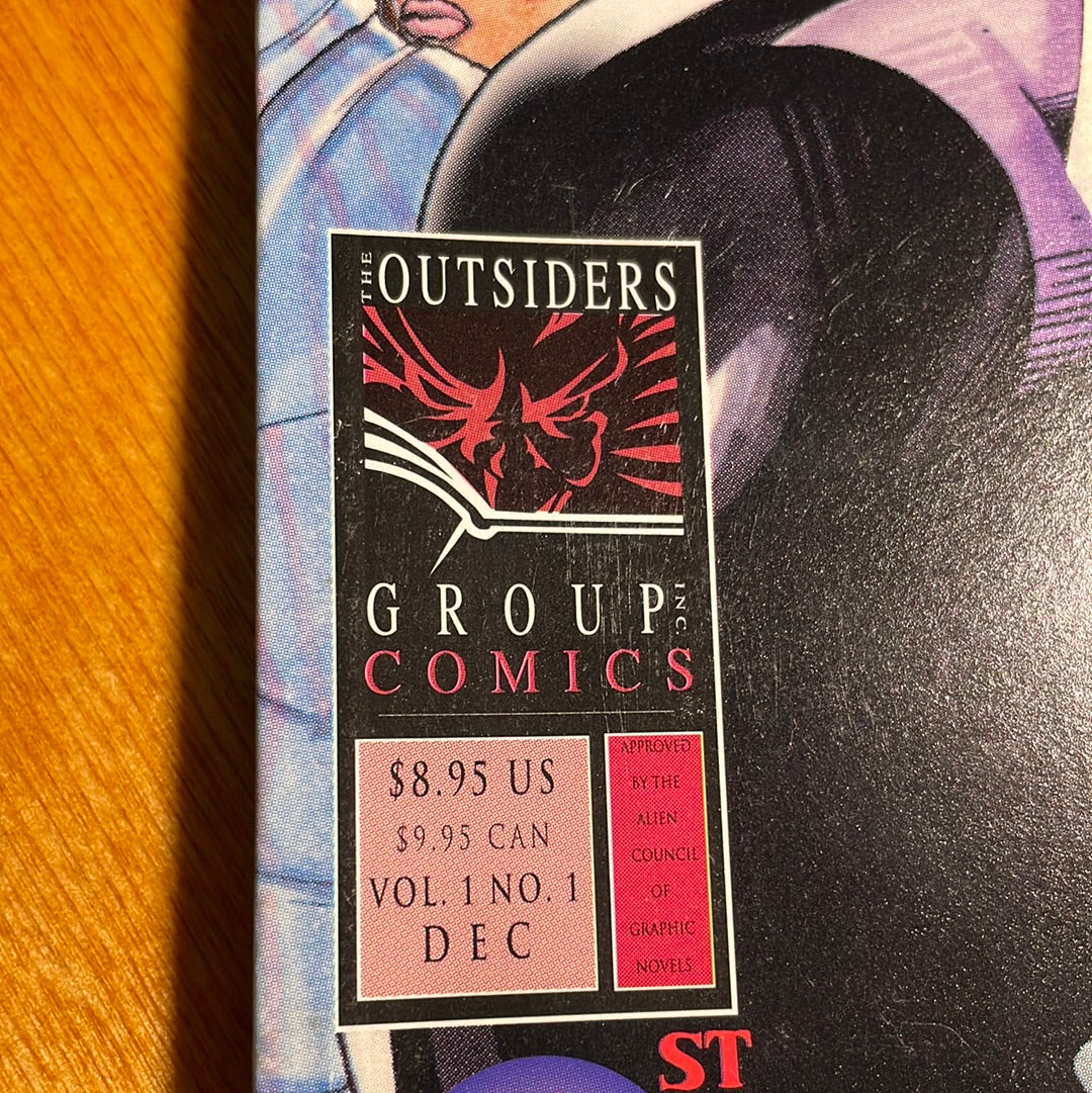 There are Aliens Among Us - The Outsiders Comic Books