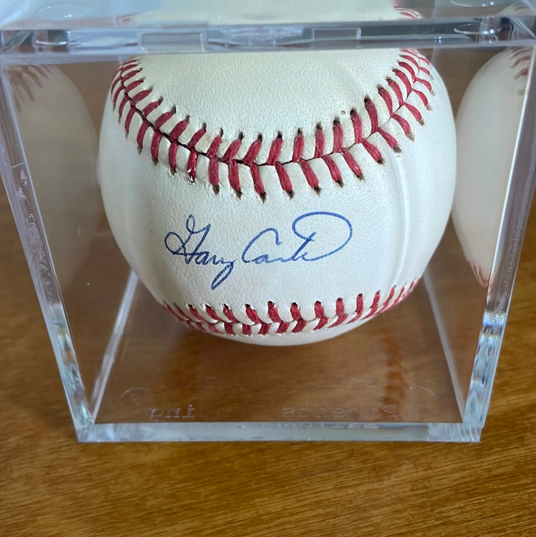 Gary Carter  Autograph Baseball Ball
