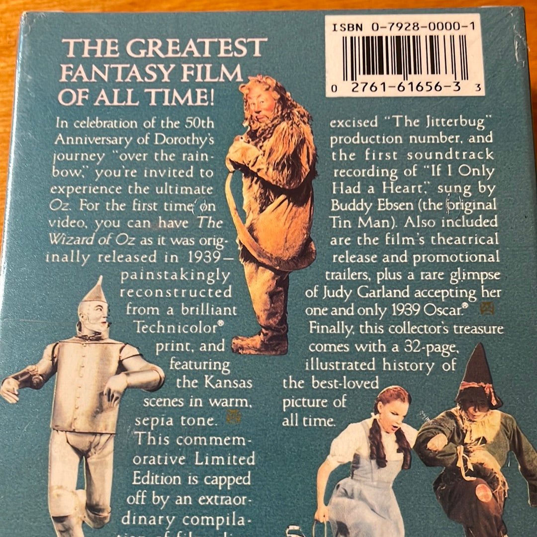 The Wizard Of OZ 1990 VHS.