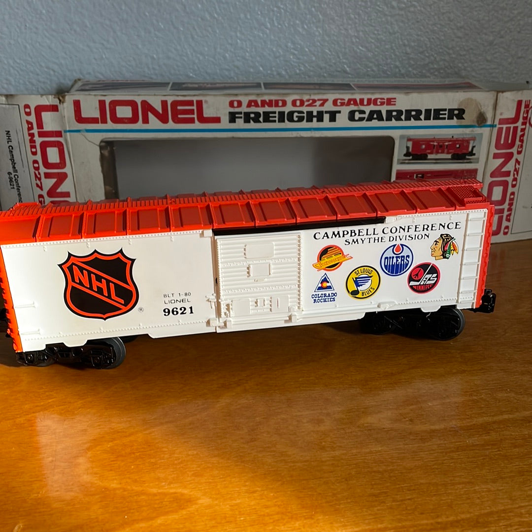 NHL Campbell Conference - Lionel BoxCar No. 6-9621