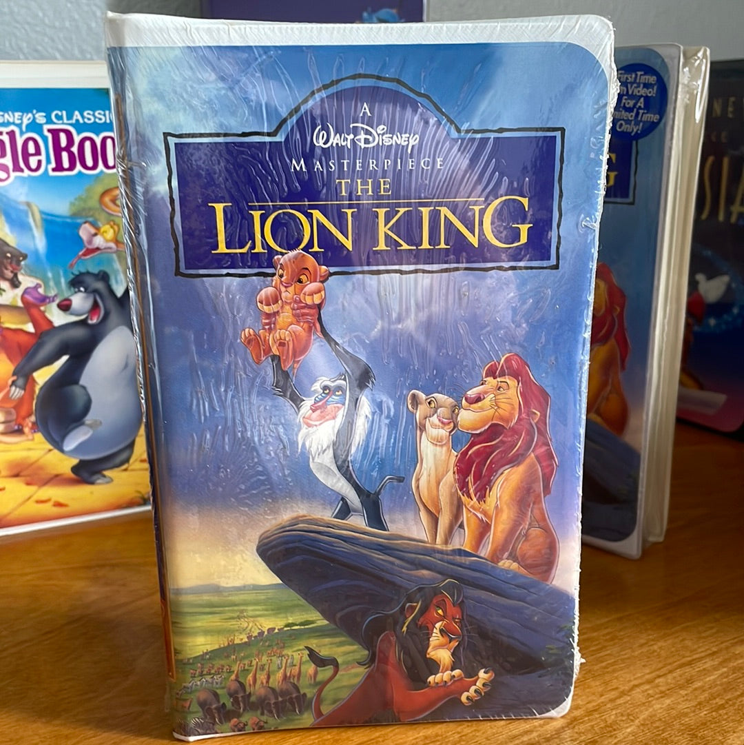 The Lion King VHS - A Walt Disney Masterpiece Collection.