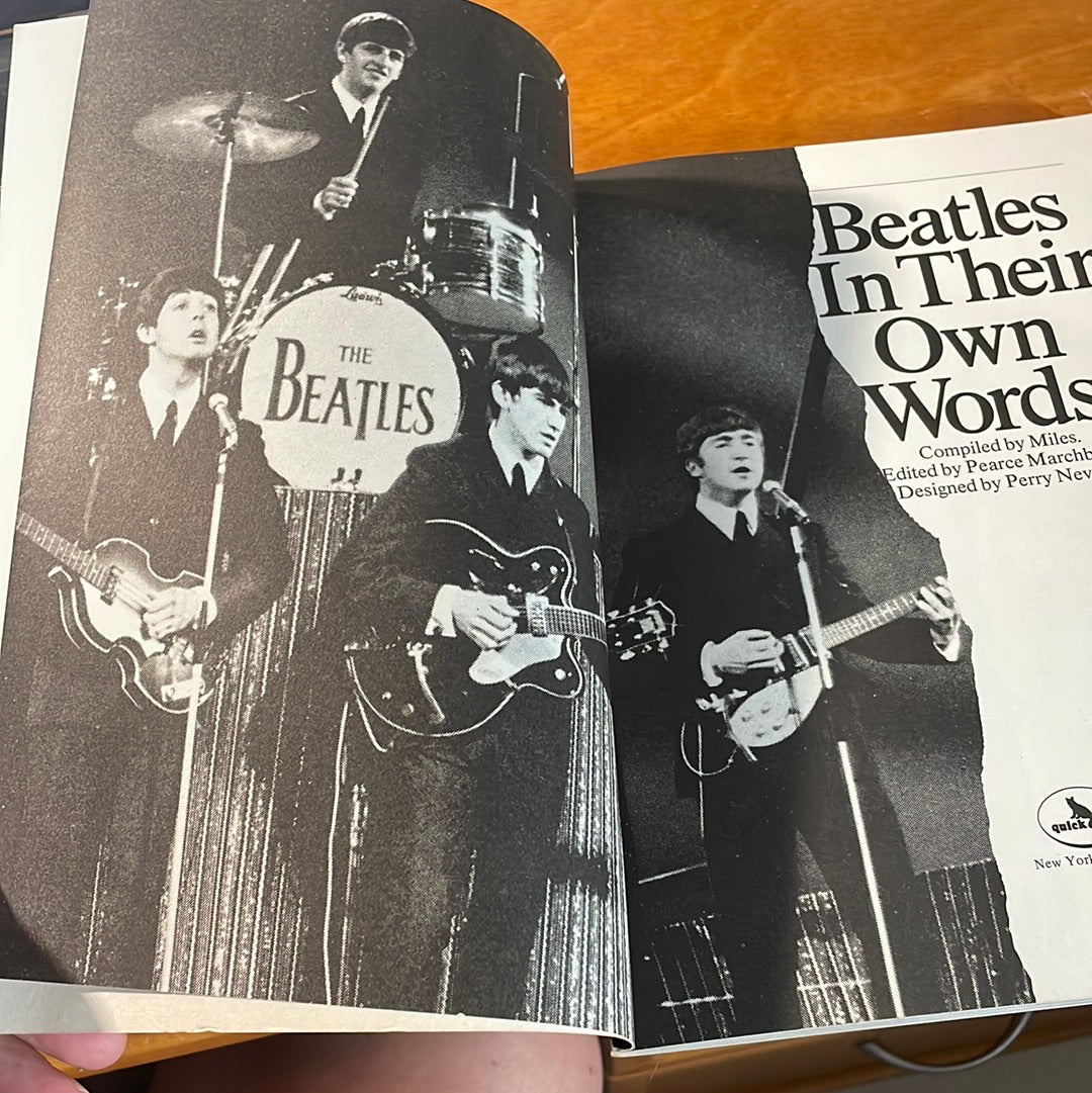 Beatles In Their Own Words - Compiled By Miles (1978)