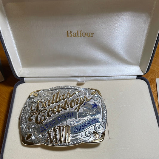Dallas Cowboys Super Bowl XXVII - Belt Buckl