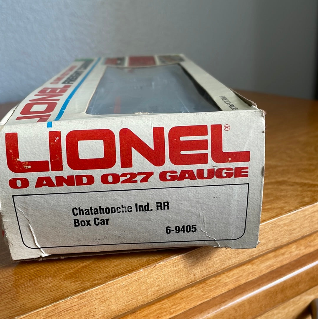 Chatahooche Ind. RR BoxCar - Lionel No. 6-9405 / 0-027 Gauge