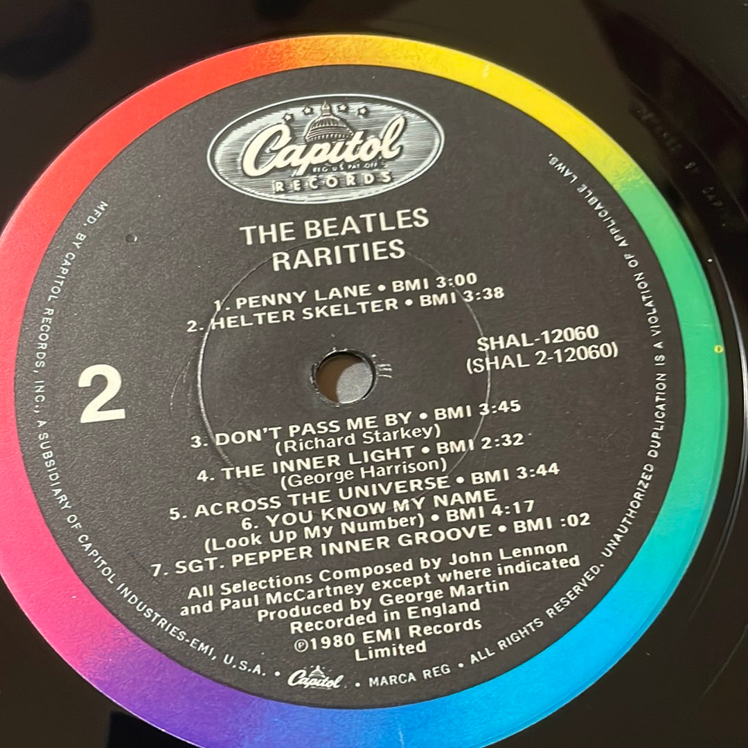 The Beatles Rarities - 1980 Love Me Do/ Penny Lane