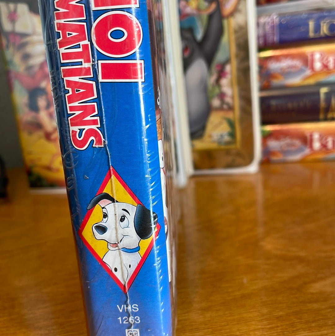 101 Dalmatians VHS # 1263 Black Diamond Edition.