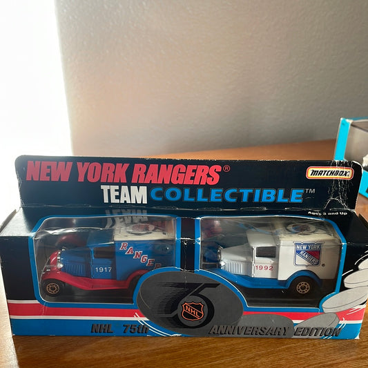 1992 New York Rangers Team Collectible By Matchbox