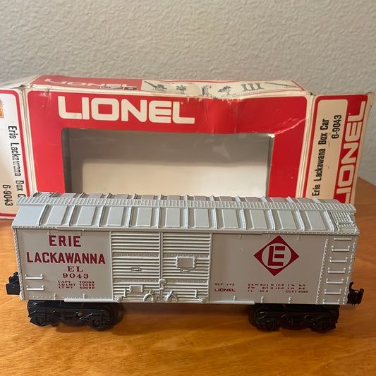 Erie Lackawana Box Car - Lionel No. 6-9043