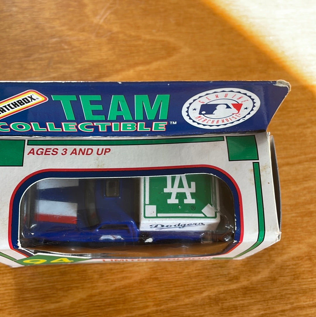 1994 LA Dodgers Truck - Team Collectible by Matchbox