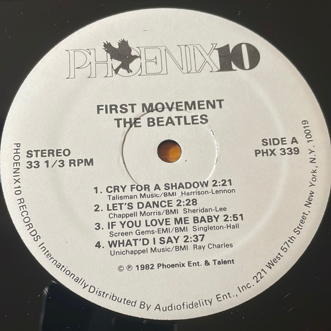 Beatles First Movement - 1982 (c)(P) Phoenix10 Ent.