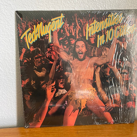 Ted Nugent 1981 Vinyl Record - Intensities In 10 Cities