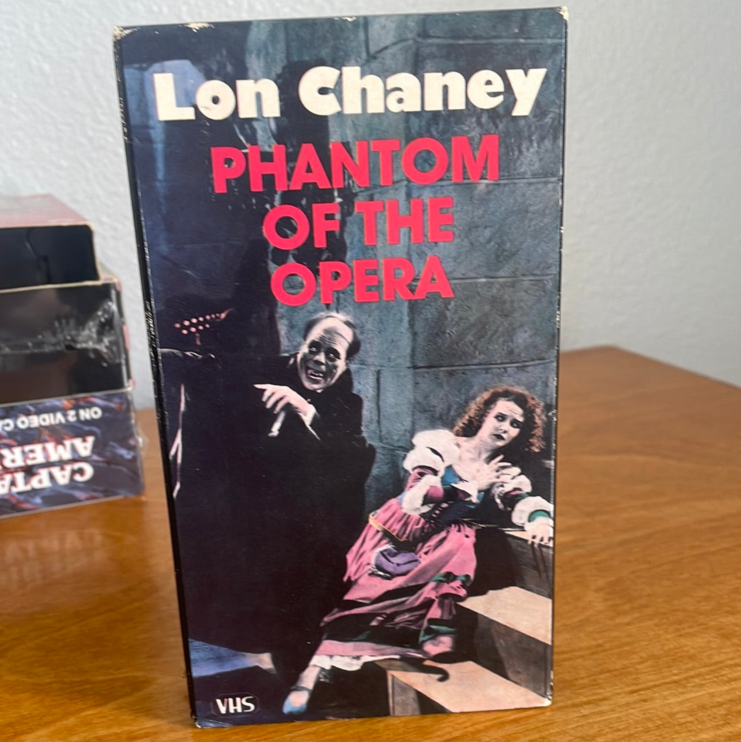 Phantom Of The Opera - 1986 VHS By Lon Chaney