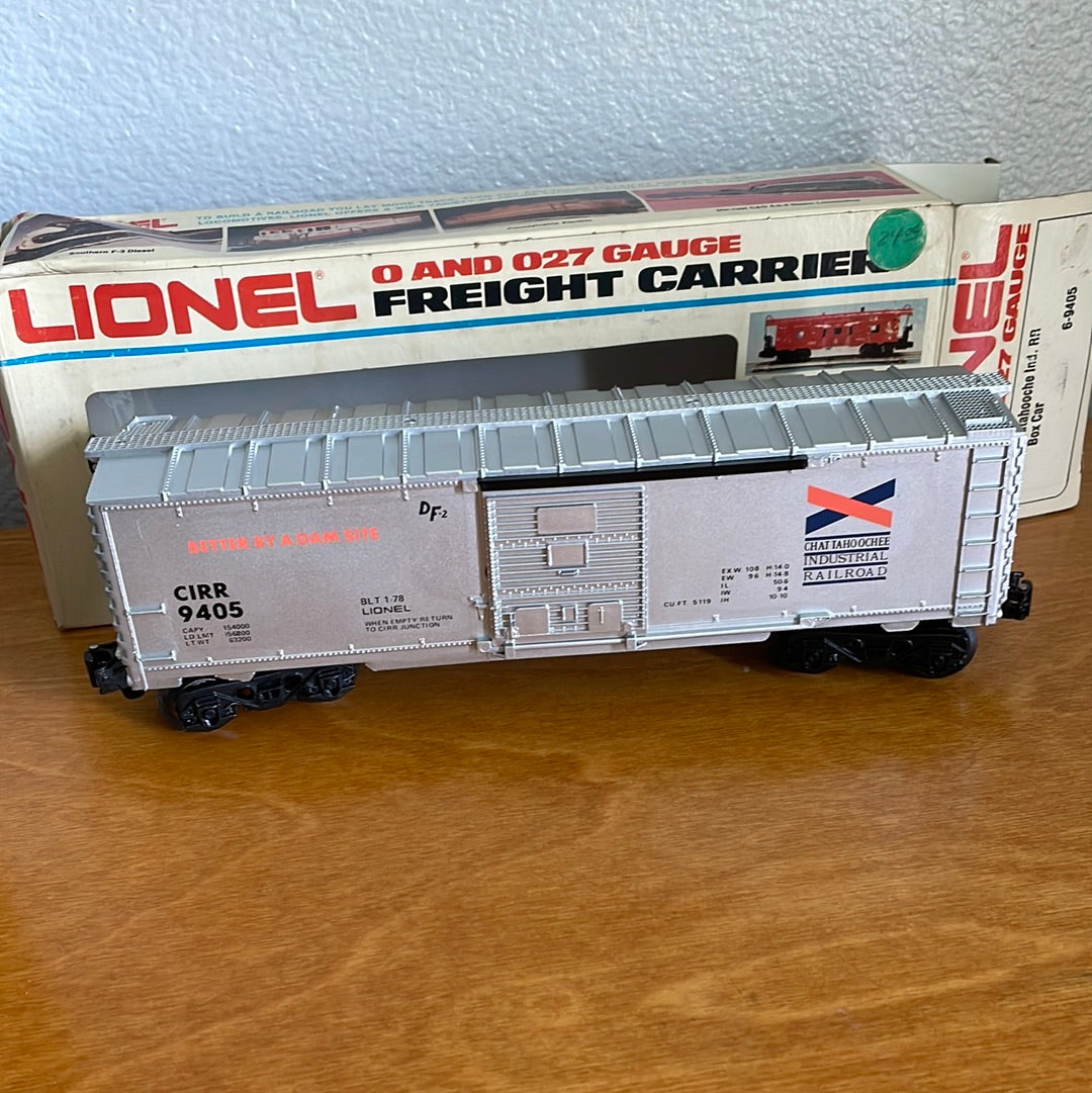 Chatahooche Ind. RR BoxCar - Lionel No. 6-9405 / 0-027 Gauge