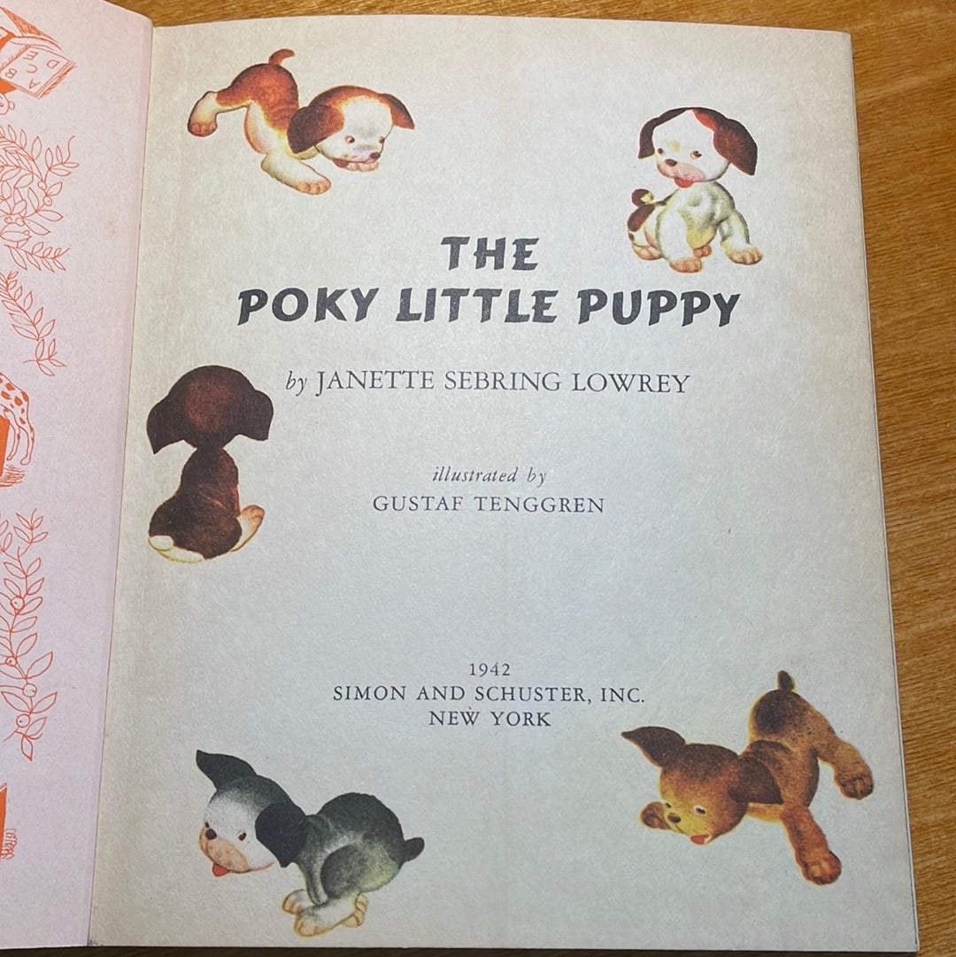 The Poky little Puppy. A Little Golden Book