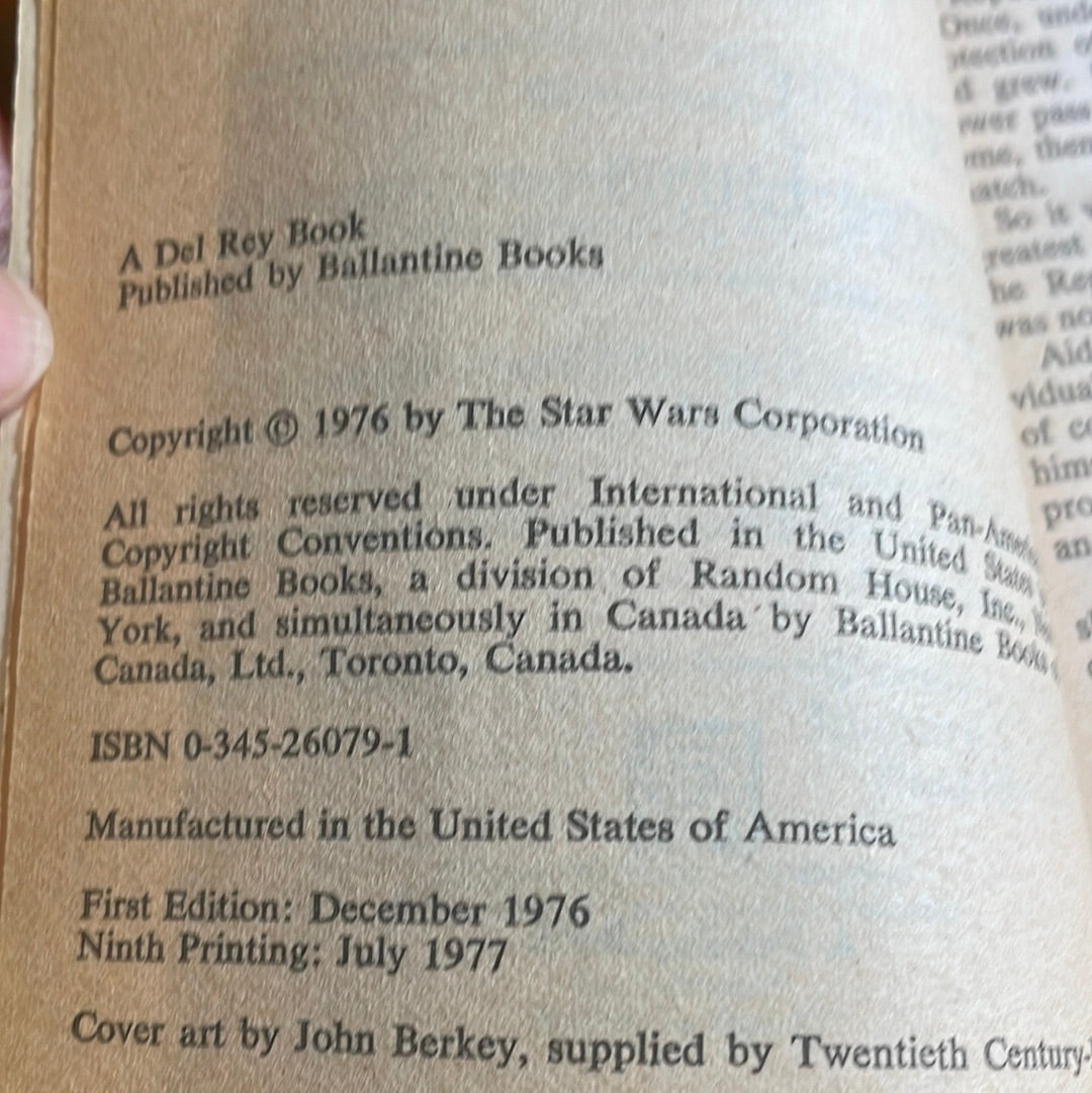 Star Wars - 1976 First Edition
