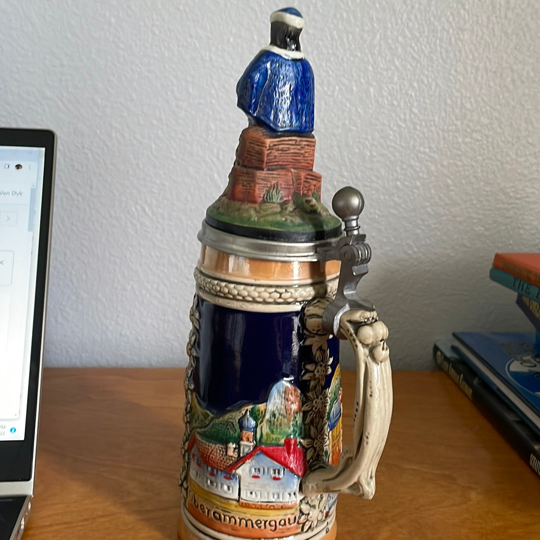 Limited Edition WW-Team Neuschwanstein Oberammergau Lidded Stein