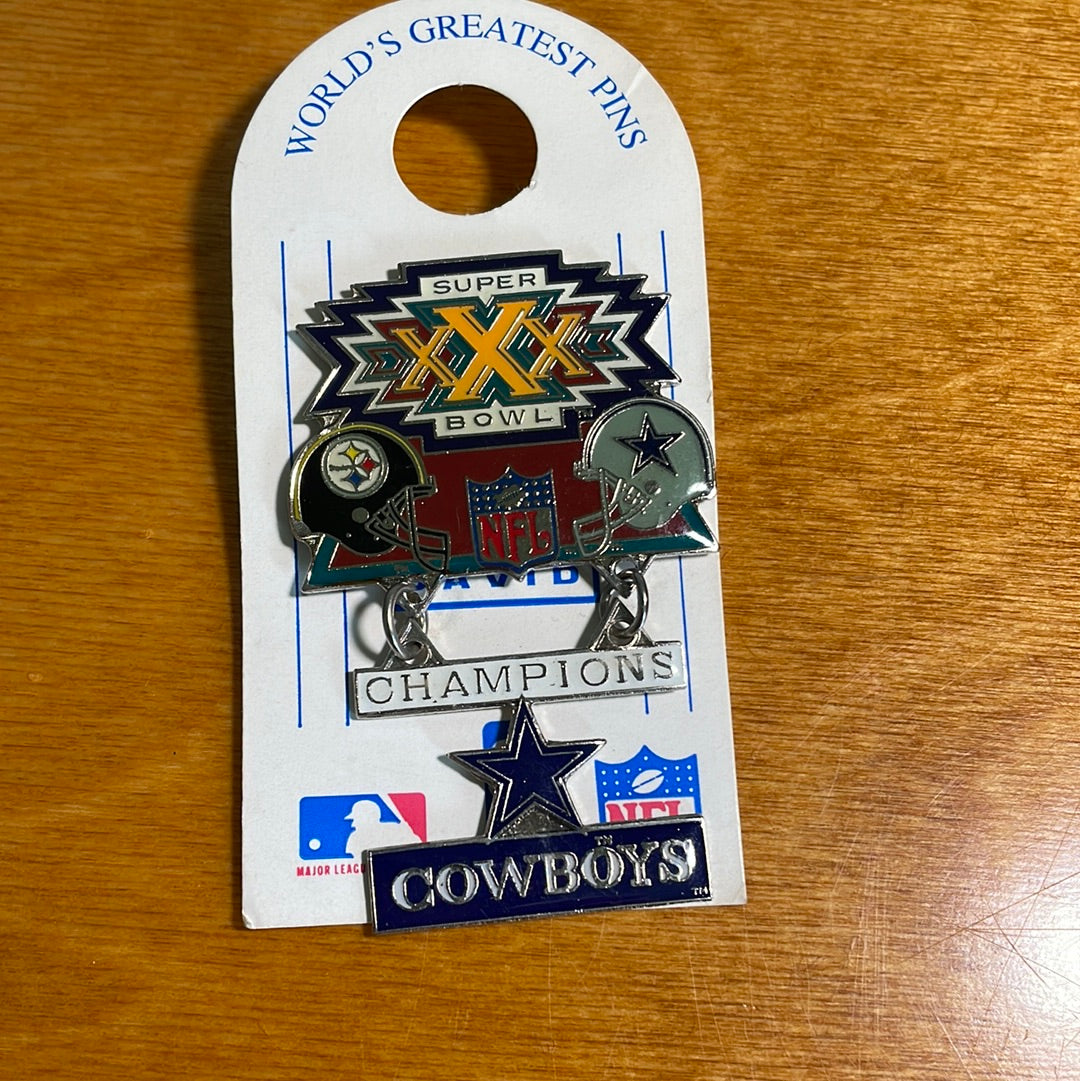 Super Bowl XXX - World Champion Cowboys Pin
