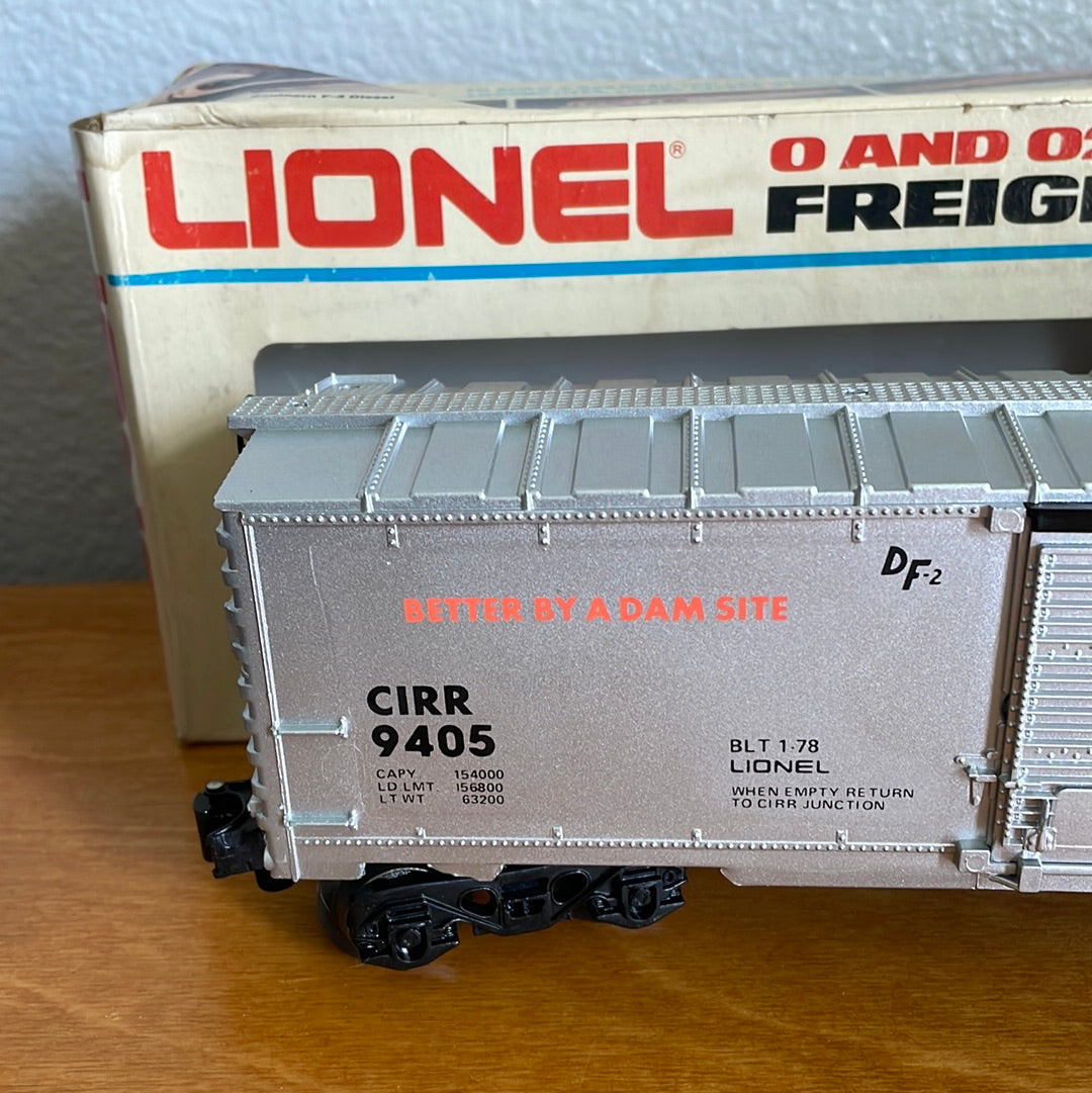 Chatahooche Ind. RR BoxCar - Lionel No. 6-9405 / 0-027 Gauge