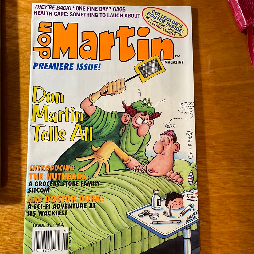 Don Martin TM Magazine - Don Martin Tells All Issue 1 1994