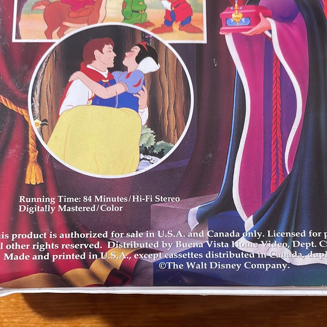 Snow White And The Seven Dwarfs VHS# 1524