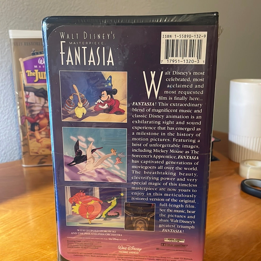 Shops Walt Disney's Masterpiece Fantasia VHS (1991)