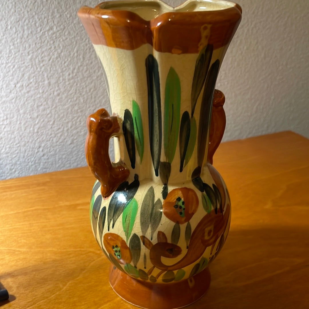Mid Century  T. S. Japanese Vase