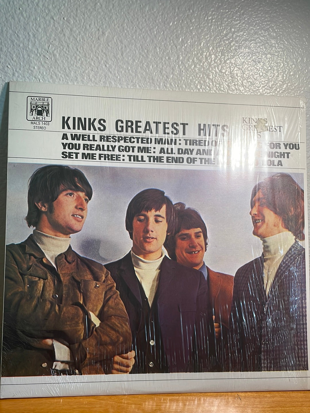 Kinks Greatest Hits Vinyl Record